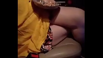 blonde blowjob in car