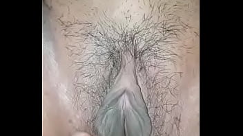 hairy pussy close up masturbation