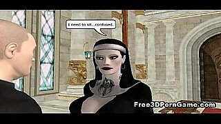 shy nun gets her ass fucked and