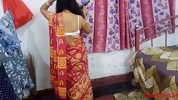 bengali boudi saree change hois bed room