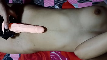 my girl making herself cum with 2 vibes