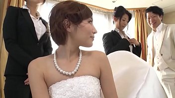 japanese wife massage behind husband