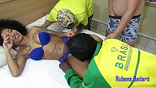 brazilian girl get a facial anal