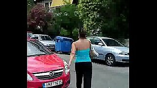 xxx girl on car