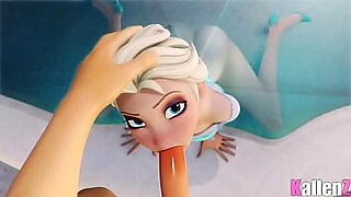 frozen elsa anal