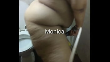 monica shares the cum