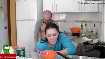 couple fuck kitchen
