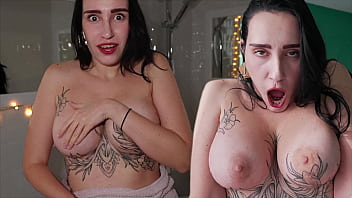 sucking boobs of mistress