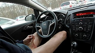 my mature mexican wife sucking bbc co worker in car