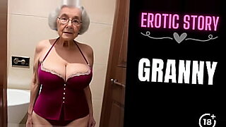 granny freak pissing