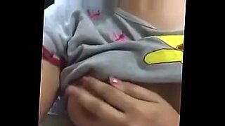 boob press in train