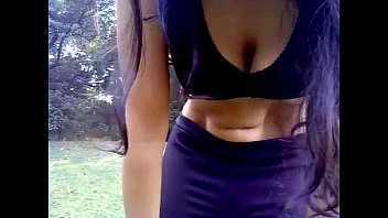 sexy desi indian girl excercise boob show full video