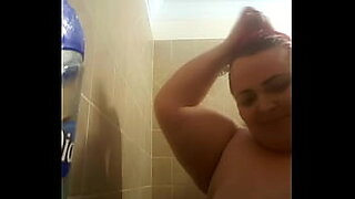 women in the shower