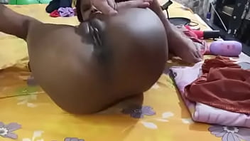 mom and son sharing the bed with the milk