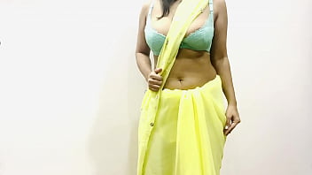 indian way of saree removing blouse removing and fucking in first night