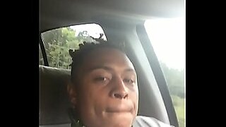 jamaican women sucking off a guy in a car